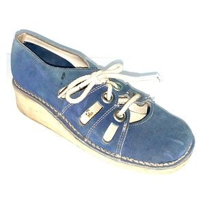 Vintage 1970s Fanfare Tutu Shoes Women’s Size 5 Suede